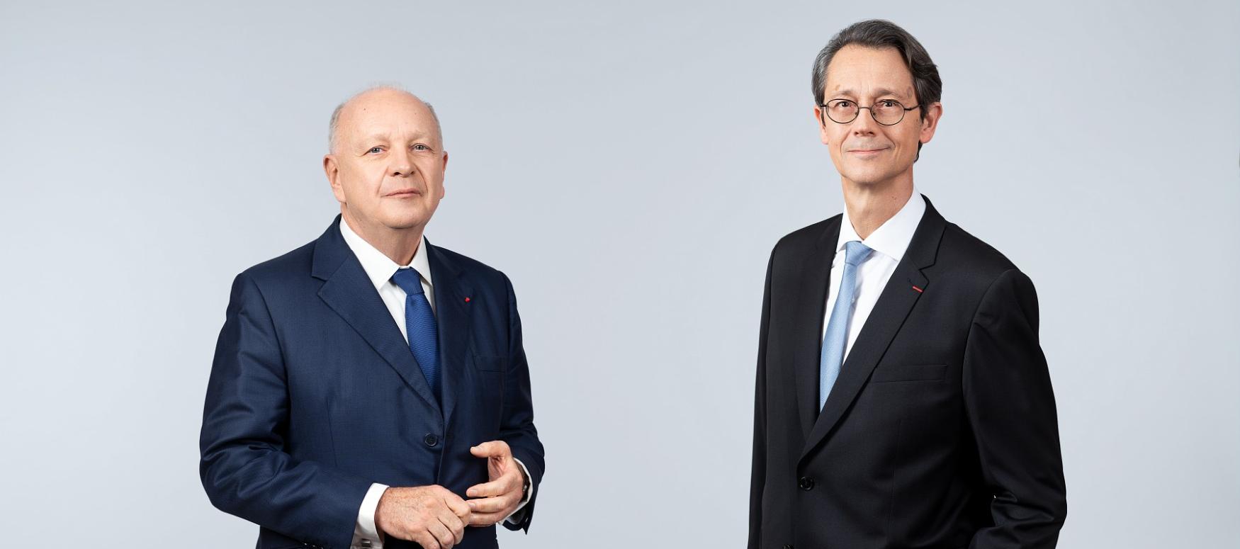 赛峰集团董事会主席Ross McInnes和首席执行官Olivier Andriès爱游戏直播苹果app下载