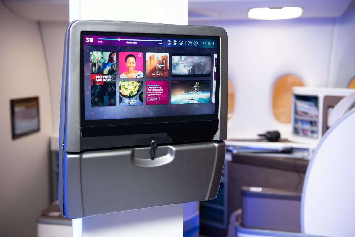 Rave In-Flight Entertainment System(I.F.E)