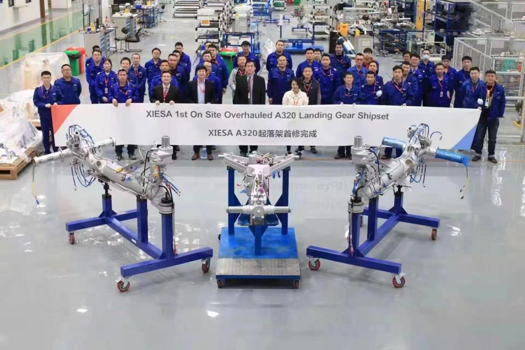 XIESA's Completion of its First In - House A320 Landing Gear Overhaul