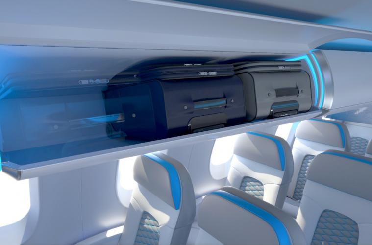Intérieur de cabine ATMOSPHÈRE de la série des Bombardier Canadair支线飞机(CRJ)