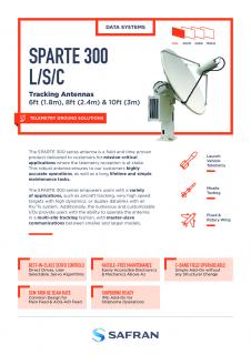 爱游戏直播苹果app下载Safran Data Systems . Sparte 300天线-数据表