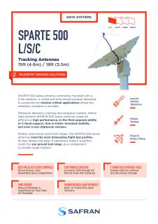 爱游戏直播苹果app下载Safran Data Systems . Sparte 500天线-数据表