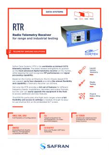 爱游戏直播苹果app下载Safran Data Systems -遥测接收机:RTR -数据表